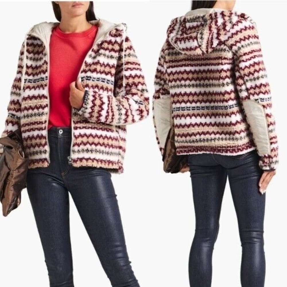 Rag & bone Fair Isle Sherpa Tactic Jacket